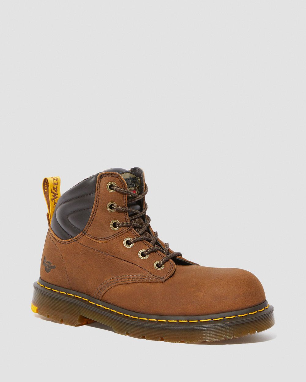 Dr Martens Hynine Safety Toe Pracovné Topánky Damske ( Hnede ) SK 341-SCFGVK